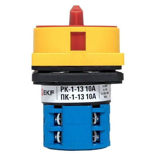 Переключатель кулачковый ПК-1-13 10А 3п "0-1" с блокировкой IP65 PROxima EKF pk-1-13-10-a65, изображение 11 • Купить по низкой цене в интернет-магазине СМЭК
