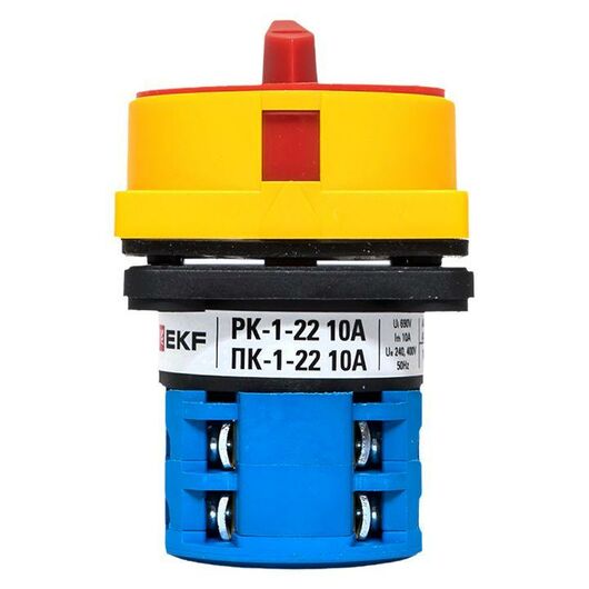 Переключатель кулачковый ПК-1-22 10А 2п "1-0-2" с блокировкой IP65 PROxima EKF pk-1-22-10-a65, изображение 9 • Купить по низкой цене в интернет-магазине СМЭК