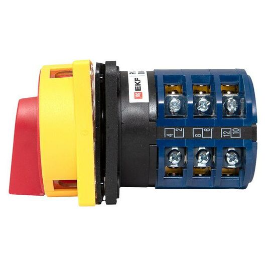 Переключатель кулачковый ПК-1-23 32А 3п "1-0-2" с блокировкой IP65 PROxima EKF pk-1-23-32-a65, изображение 10 • Купить по низкой цене в интернет-магазине СМЭК