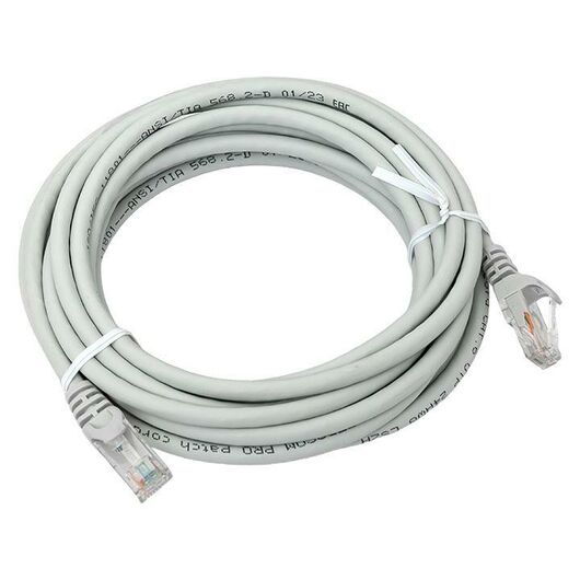 Патч-корд кат.6 UTP неэкранир. LSZH PRO 5м сер.TERACOM EKF TRP-6UTP-LSH-5M-GY, изображение 4 • Купить по низкой цене в интернет-магазине СМЭК