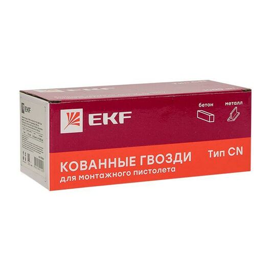 Гвозди кованные для монтажного пистолета по бетону металлу (тип CN) Bullet Type d3мм дл.19мм цинкование (уп.1000шт) Expert EKF cpn-3019bp, изображение 6 • Купить по низкой цене в интернет-магазине СМЭК