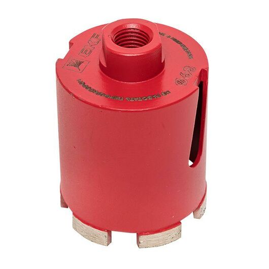 Коронка алмазная для дрелей с микроударом DCH-68MH Micro Hit Laser M16 Professional EKF dch-68-mh-m16, изображение 2 • Купить по низкой цене в интернет-магазине СМЭК