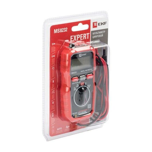 Мультиметр цифровой MS8232 Expert EKF In-180701-pm8232, изображение 2 • Купить по низкой цене в интернет-магазине СМЭК