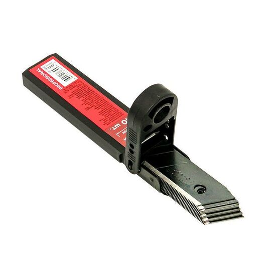 Набор сменных лезвий 18мм СМ-60 (10шт вороненные SK4 13 сегментов) Professional EKF cm-s60, изображение 2 • Купить по низкой цене в интернет-магазине СМЭК