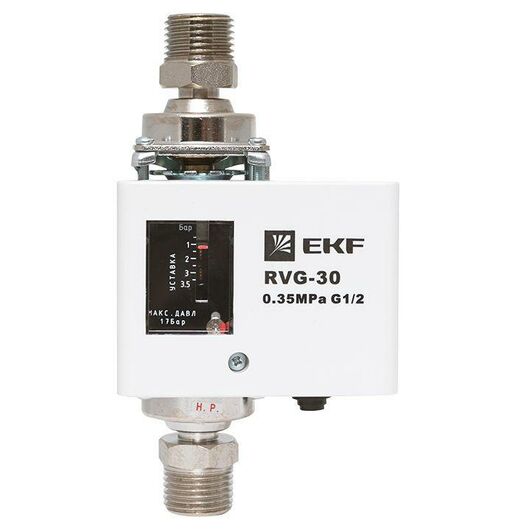 Реле перепада давления RVG-30-0.35-2 (0.35 МПа) EKF RVG-30-0.35-2, изображение 8 • Купить по низкой цене в интернет-магазине СМЭК