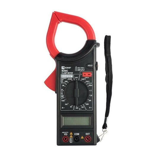 Клещи токовые цифровые M266C Expert EKF In-180702-pc266C, изображение 5 • Купить по низкой цене в интернет-магазине СМЭК