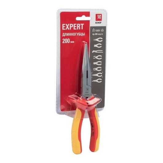 Длинногубцы 200мм Expert 1000В PROxima EKF dg-200-exp-in, изображение 2 • Купить по низкой цене в интернет-магазине СМЭК
