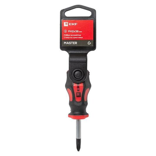 Отвертка PH2х38мм Master Basic EKF ph-2-38-mas, изображение 2 • Купить по низкой цене в интернет-магазине СМЭК
