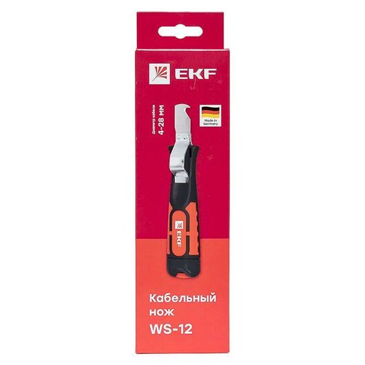 Нож кабельный WS-12 Professional EKF ws-12, изображение 9 • Купить по низкой цене в интернет-магазине СМЭК