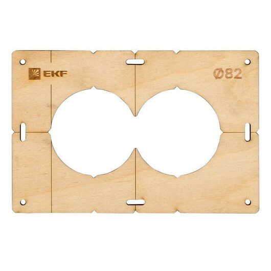 Комплект шаблонов для подрозетников d82мм Expert EKF sh-d82-k, изображение 8 • Купить по низкой цене в интернет-магазине СМЭК