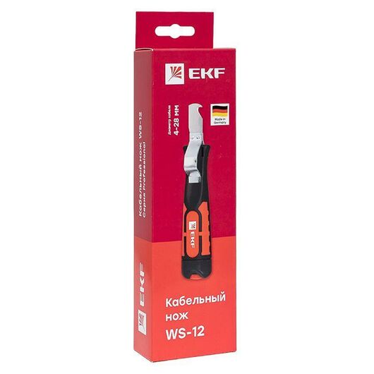 Нож кабельный WS-12 Professional EKF ws-12, изображение 15 • Купить по низкой цене в интернет-магазине СМЭК