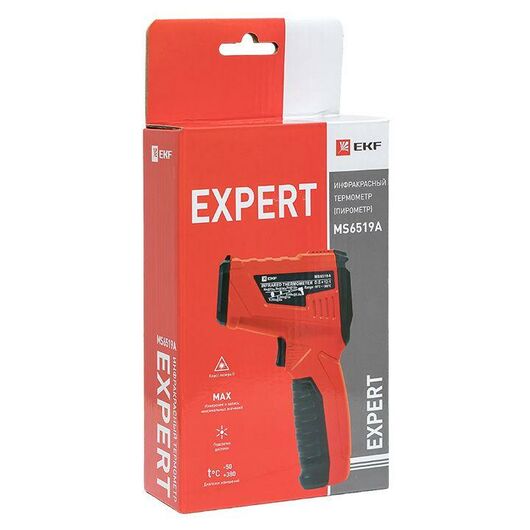 Термометр инфракрасный (пирометр) MS6519A Expert EKF In-180703-pt6519A, изображение 5 • Купить по низкой цене в интернет-магазине СМЭК