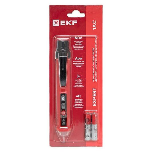 Детектор напряжения бесконтактный 1AC EKF Expert ln-180701-1ac • Купить по низкой цене в интернет-магазине СМЭК