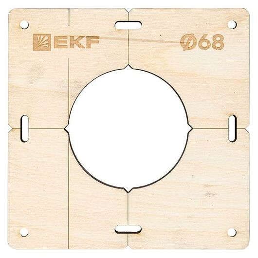 Комплект шаблонов для подрозетников d68мм Expert EKF sh-d68-k, изображение 9 • Купить по низкой цене в интернет-магазине СМЭК