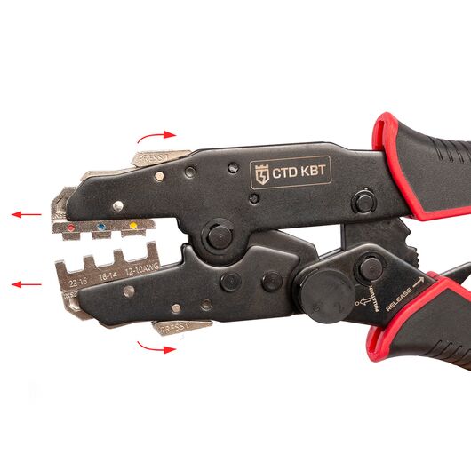 Набор CTD+5 пресс-клещи (кримпер) с набором матриц серия QUICK PRO (КВТ) 101859 , изображение 8 • Купить по низкой цене в интернет-магазине СМЭК
