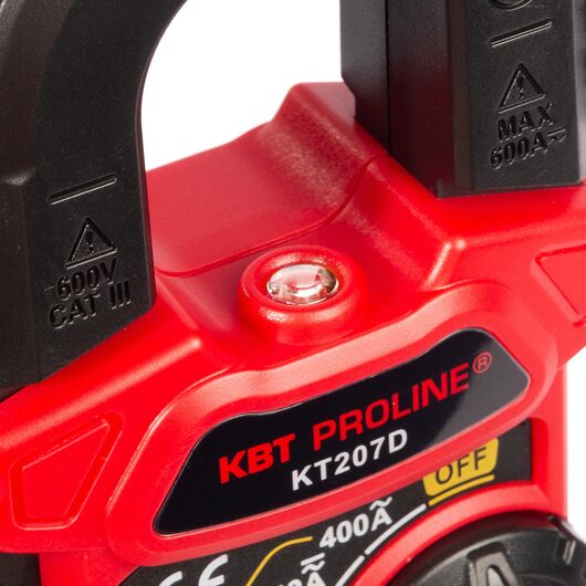 Токовые клещи цифровые 207D с True RMS серия PROLINE (КВТ) 91920, изображение 3 • Купить по низкой цене в интернет-магазине СМЭК